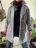 Manteau BLAIR gris du 36 au 42