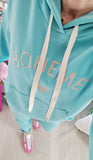 Ensemble jogg Bohème turquoise