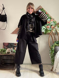 Pantalon Nash noir avec ceinture du 36 au 44