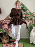 Blouse Murcia chocolat