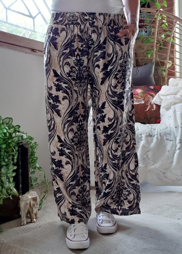 Pantalon Agathe noir