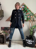 Veste longue MJ noire du 36 au 42/44