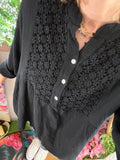 Blouse Josephine noire