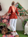 Blouse Murcia Terracotta