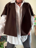 Veste Mila chocolat du 36 au 46