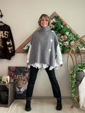 Pull/poncho Esmée gris du 36 au 52