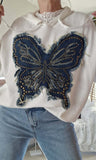 Pull Blanc Papillon jeans