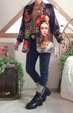 Veste velours Carmen