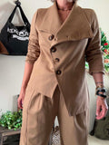 Veste Agathe camel du 36 au 42