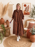 Robe Daniella leo terracotta du 38 au 52