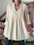 Blouse Caroline jaune clair
