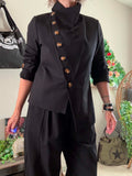Veste Agathe noire du 36 au 42