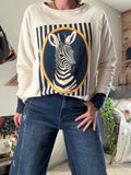 Sweat Zebré du 36 au 42