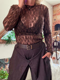 Haut dentelle Charlotte du 34 au 42