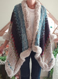 Poncho Hippie gris