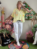 Blouse jaune Tina