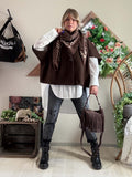 Veste Mila chocolat du 36 au 46