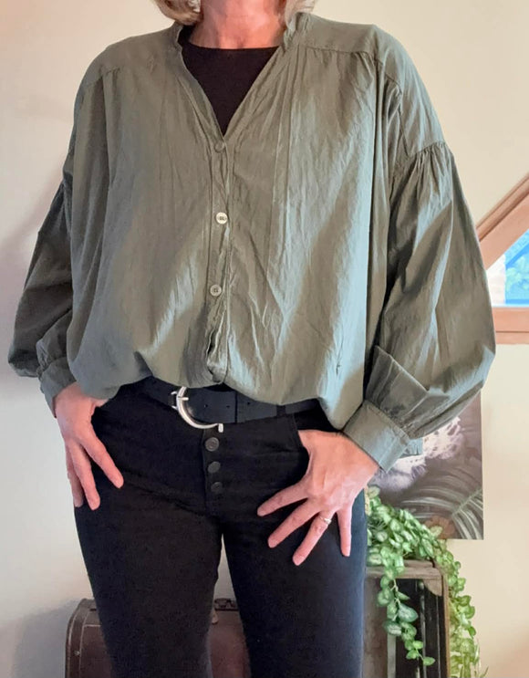 Blouse kaki