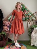 Robe Savana couleur Terracotta
