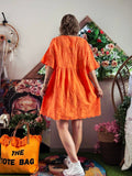 Robe Magalie orange