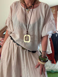 Haut Balia beige clair