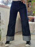 Jeans brut revers