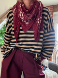 Echarpe Sienna Bordeaux