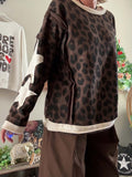 Sweat Léo Star choco du 36 au 44