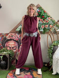 Ensemble Milo bordeaux