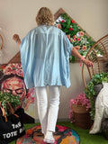 Blouse Sunset bleu ciel