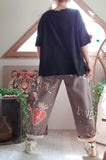 Haut Oversize noir Star