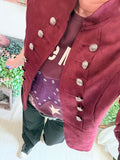 Veste Victoria bordeaux du 36 au 42