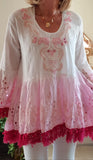 Blouse Symi fushia