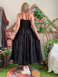 Robe Avila noire du 36 au 46