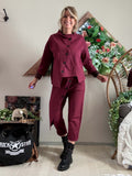 Veste Louise  bordeaux