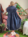 Robe Cécile bleu du 38 au 52