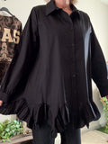 Chemise noire Lou du 36 au 44