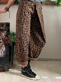 Pantalon Léopard camel du 36 au 42