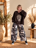 Sweat Oversize CALAVERA chocolat du 38 au 52