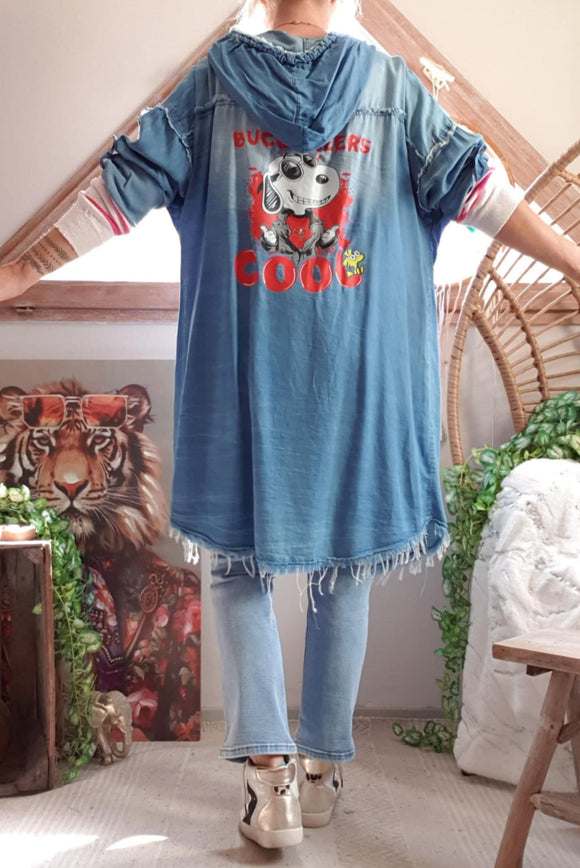 Veste longue Snoopy