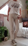 Jeans regular beige