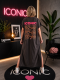 Robe Iconic chocolat