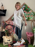 Haut Vanessa dentelle beige