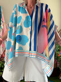 Chemise Aloha asymétrique
