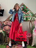 Robe Rosalia rouge