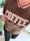 Tee-shirt Coffee chocolat du 36 au 42