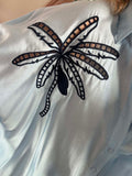 Blouse Sunset bleu ciel