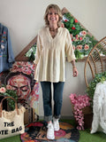 Blouse Caroline jaune clair