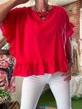 Haut Havane couleur rouge