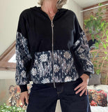 Gilet Bleu jeans noir